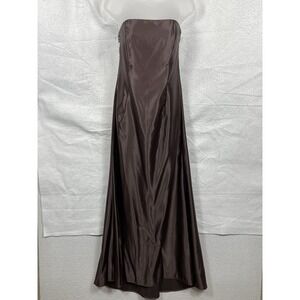 Jessica McClintock Dress Womens 10 Made in USA‎ Bridal Bridesmaid Formal Maxi